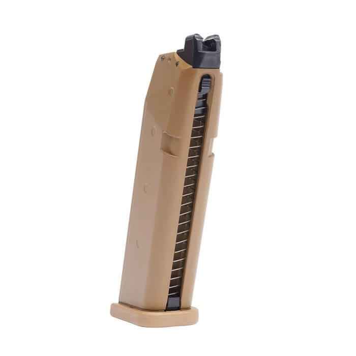Umarex 2276329 GLOCK 19X Gen5 Airgun Magazine, Coyote, 6mm BB, 20 Rounds - View 2