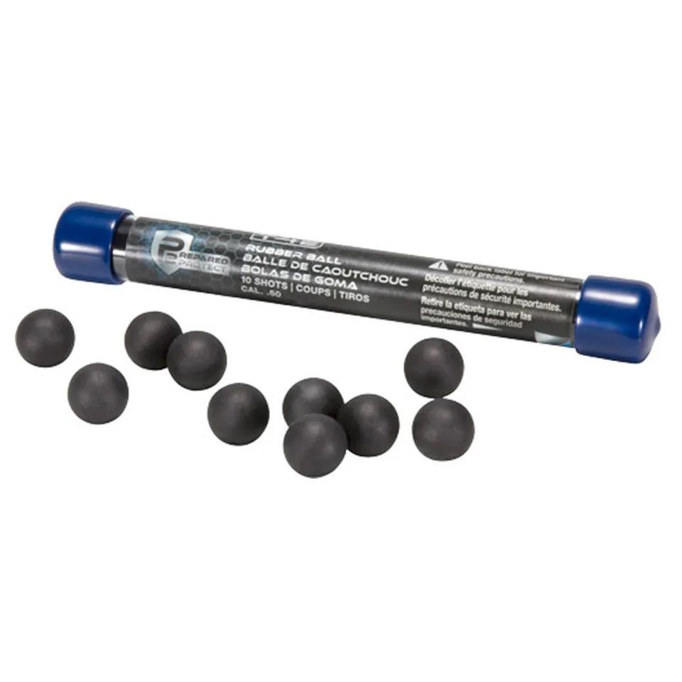 Umarex P2P - Rubber Balls - 20 ct Tube - Black - View 2