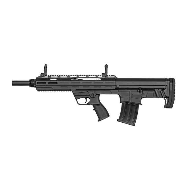Tokarev TBP 12 Gauge Semi-Auto Shotgun: 18.5" Barrel, Black Finish, 5-Round Capacity, Bullpup Style, Iron Sights, Choke Kit Included - View 2