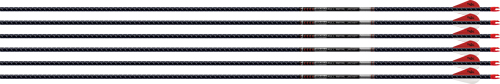 Easton 301239 5MM FMJ 500 Arrows 6-Pack with 2" Blazer Vanes - View 2