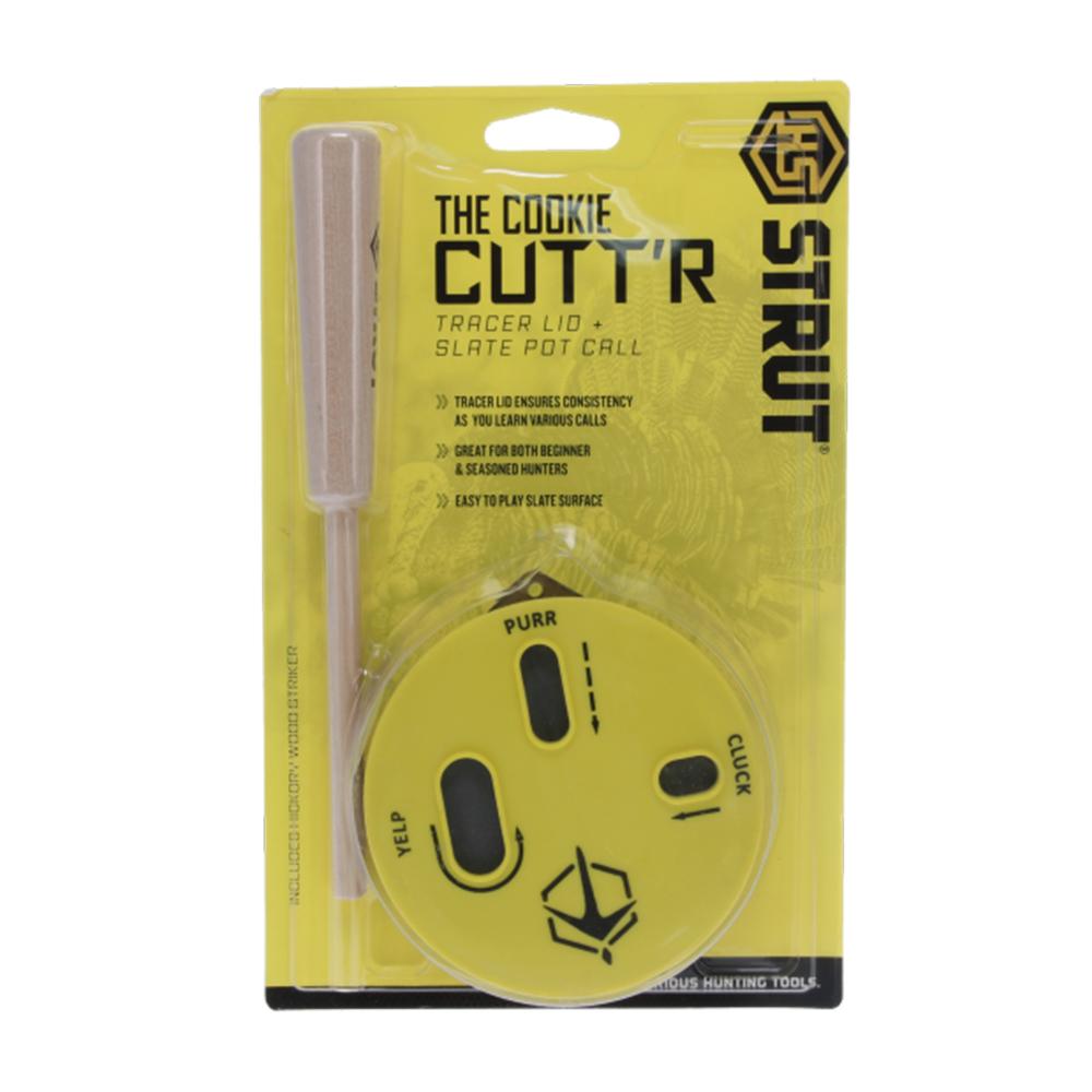 Hunters Specialties Cookie Cutt'r Pot Call Slate Striking Surface USA - View 2