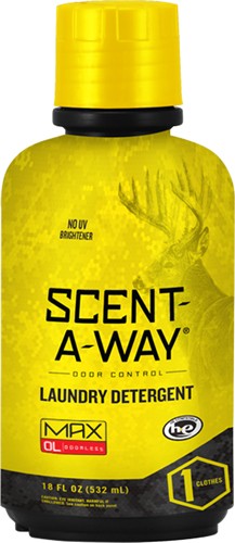 18 oz Scent-A-Way MAX Odorless Laundry Detergent with Dirt and Stain Guard, HS-SAW-100091 - View 2