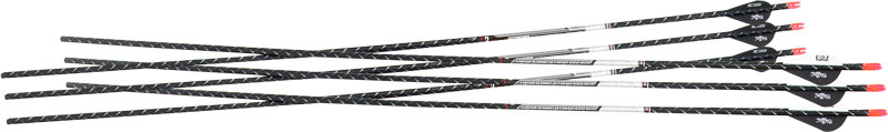 Easton 817841 5mm Full Metal Jacket Arrows 340 Blazer Vanes 6-Pack - View 2