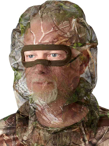 Hunter Specialties Full Net Mesh Facemask Realtree Edge Camo - View 2