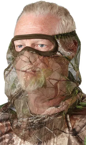 GSM Outdoors Hunter Specialties 3/4 Net Facemask Realtree EDGE Camo - View 2
