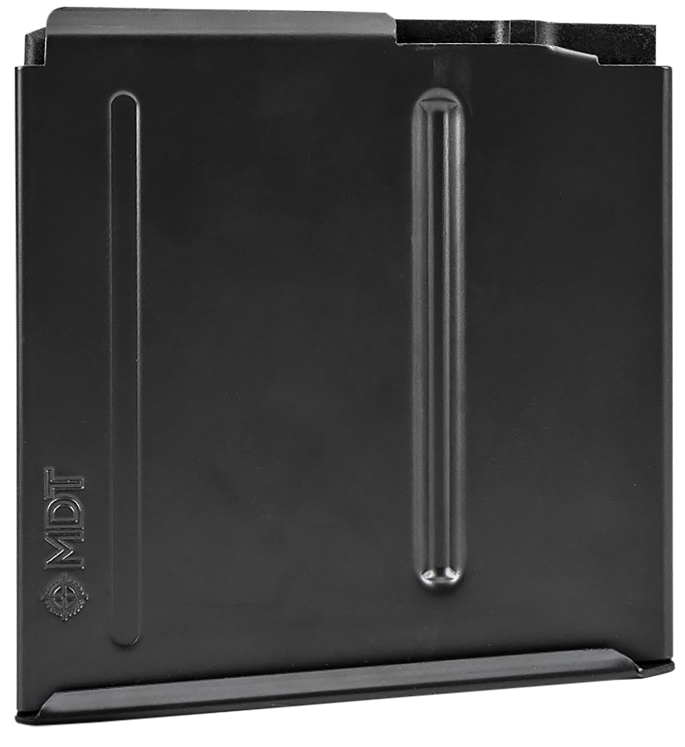 MDT 102089-BLK AICS Magazine 5rd .338 LM Black Steel Cerakote Elite - View 2