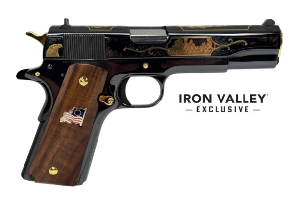 Colt O1911C-USA250 .45 ACP 1911C Govt USA 250th 45 ACP 5" Bld/Wd 7rd IVS - View 2