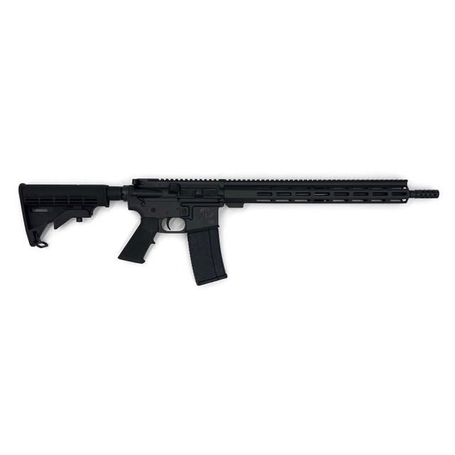 GLFA CA Compliant Rifle .223 Wylde 10rd Mag(1) 16'' Stainless Threaded Barrel Black Cerakote - View 2