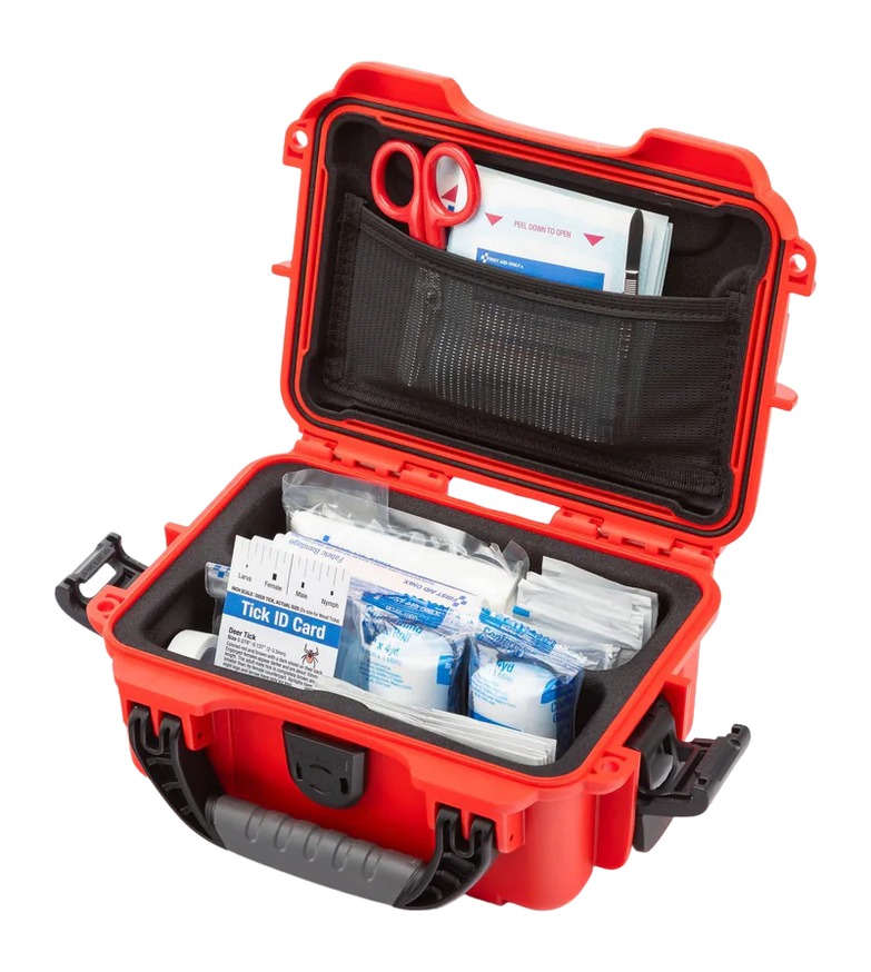 NANUK 903S-880RD-PA0-FSA02 903 FIRST AID CASE RED