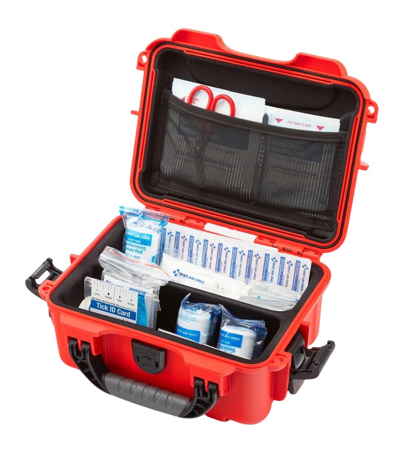 NANUK 904S-880RD-PA0-FSA02 904 FIRST AID CASE RED