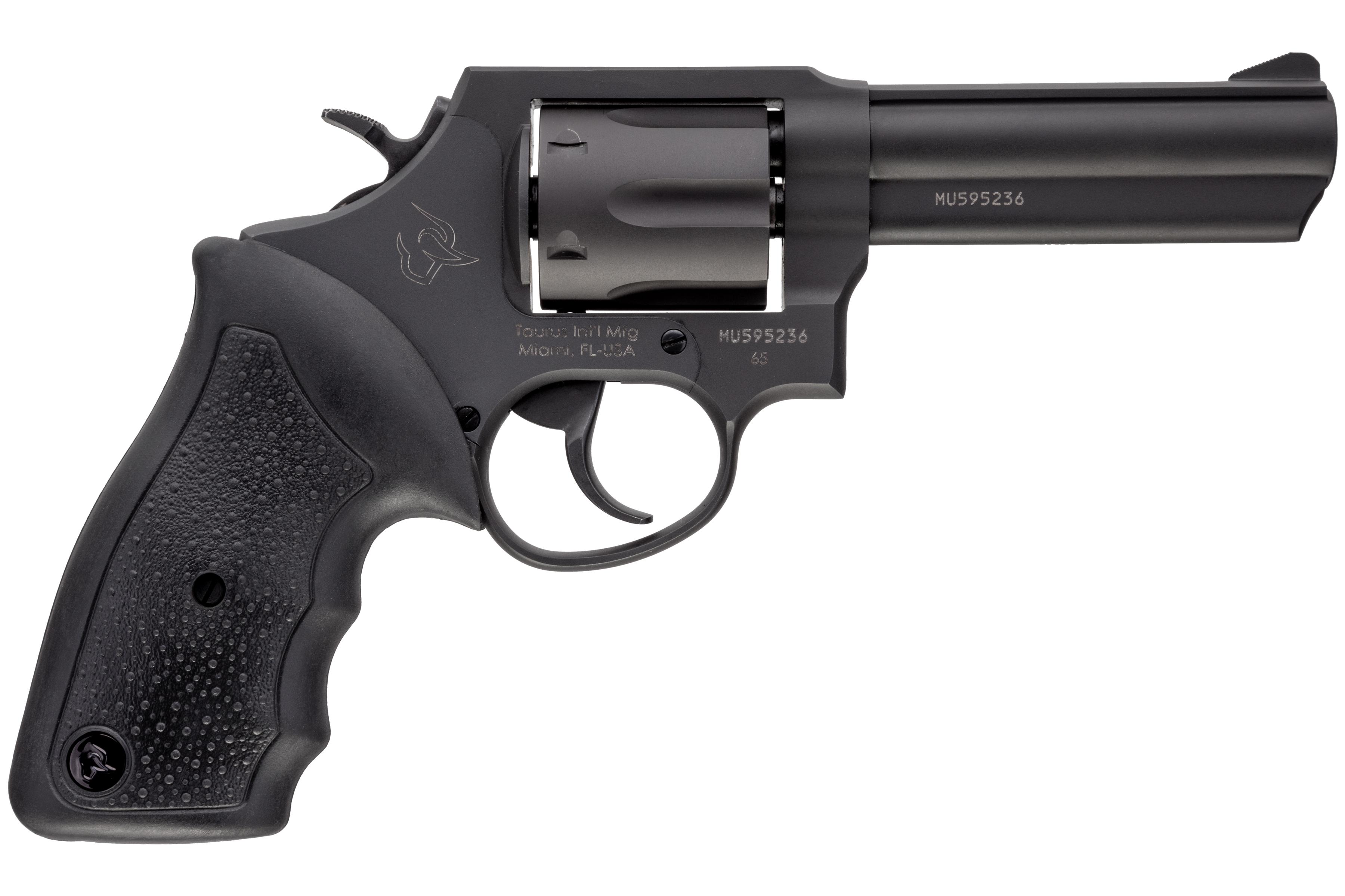Taurus 2-650041 Revolver, .357 MAG Caliber, 6-Round, 4-Inch Barrel, Rubber Grip, DA/SA Action, Fixed Sight, 38 oz - View 2