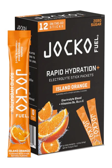 JOCKO 29280 RAPID HYDRATION POWDER ISLAND ORG 6/12 - JOCKO