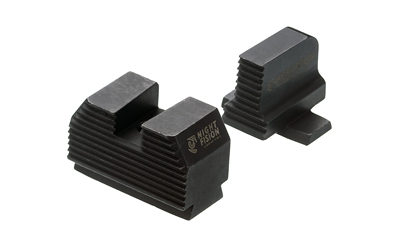 Night Fision Optics Ready Stealth Series Sights Black Front and Rear Sight - View 2