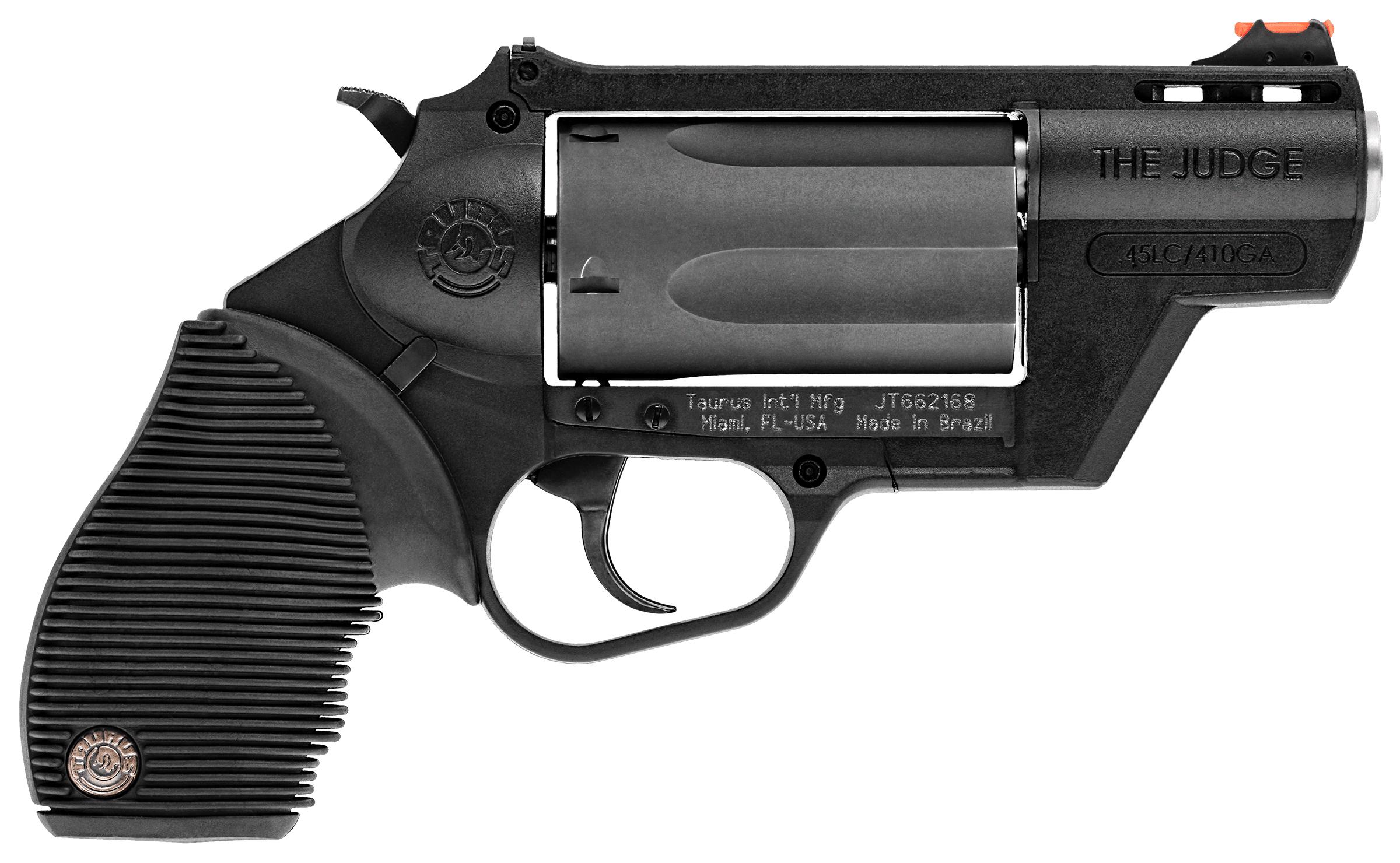 Taurus Judge Public Defender M4510 .45 Colt/.410ga 2.5in Black 5rd DA/SA - View 2