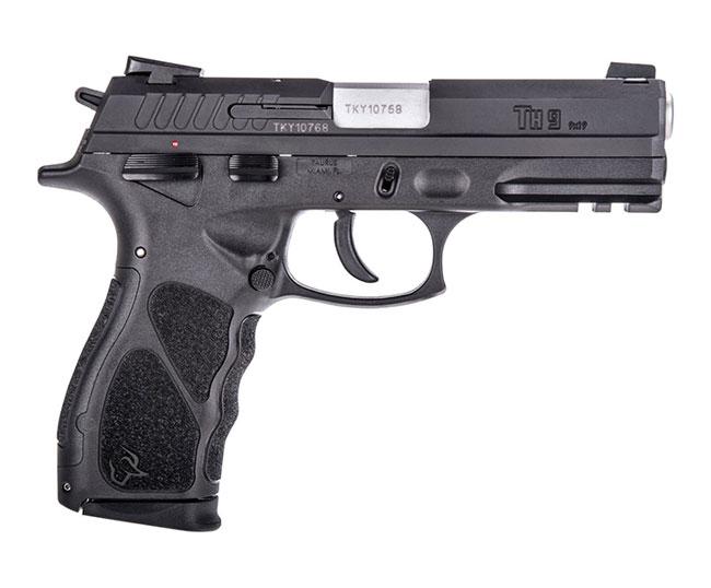 Taurus TH9 9mm Hammer Fired Pistol, 4.27" Barrel, Black Polymer Frame, Novak Sights, 17 Round Capacity - View 2