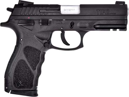 Taurus TH40 Full-Size Polymer Frame Pistol, .40 S&W, 15-Round Capacity, 4.27" Stainless Steel Barrel, Black Finish, Adjustable Novak Sights - View 2