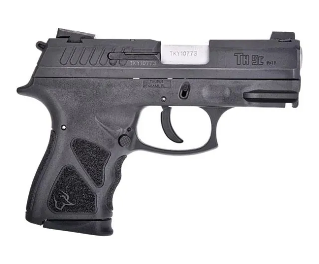 Taurus 1TH9C031 THc Compact 9mm Luger, 13+1 Capacity, 3.54" Barrel, Polymer Grip, Novak Adjustable Sights, 25oz Weight - View 2