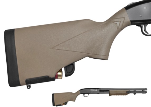 Tactaload TLFL5-R87FDE Flash-5 Shotgun Buttstock Remington FDE - View 2