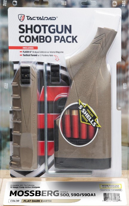 Tactaload TLCP-M50FDE Stock & Forend Combo Fits Mossberg FDE - View 2