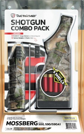 Tactaload TLCP-M50WD Flash-5 Combo Stk/Forend Mossberg Woodland Camo - View 2