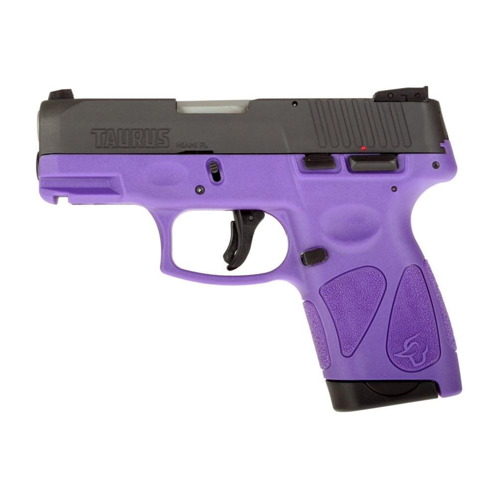 Taurus G2S 9mm 3.2in 7rd Black/Dark Purple Semi-Automatic Pistol 1-G2S931DP - View 2