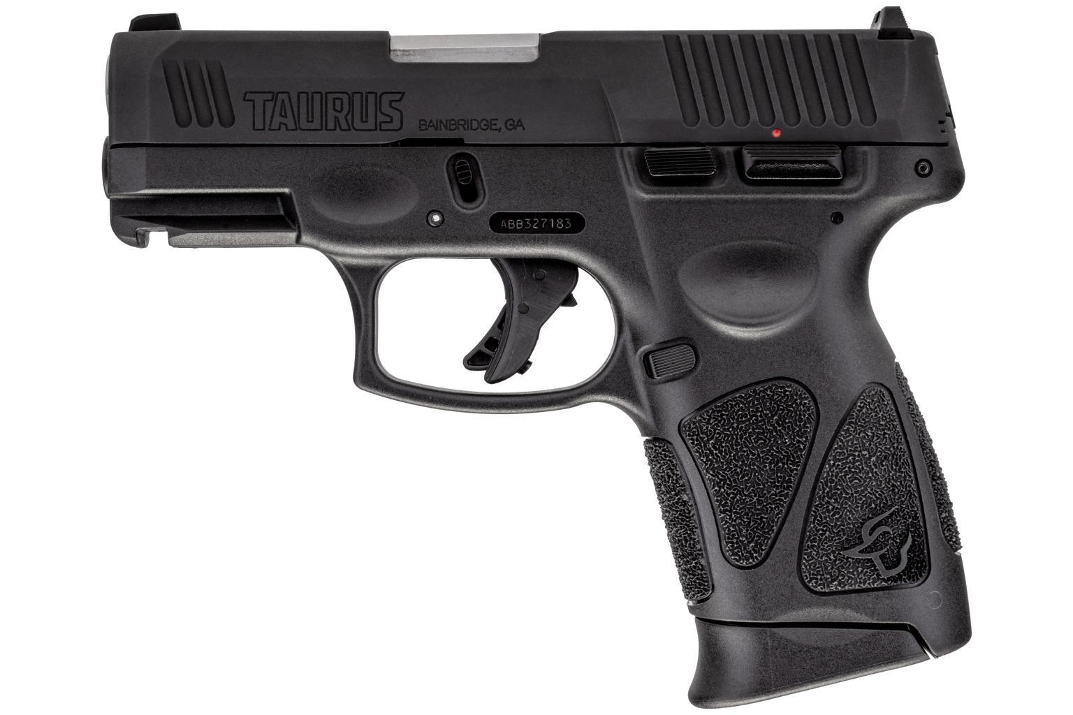 Taurus G3C Compact 9mm Pistol: 3.2" Barrel, 12-Round Capacity, Black 1-G3C931 - View 2