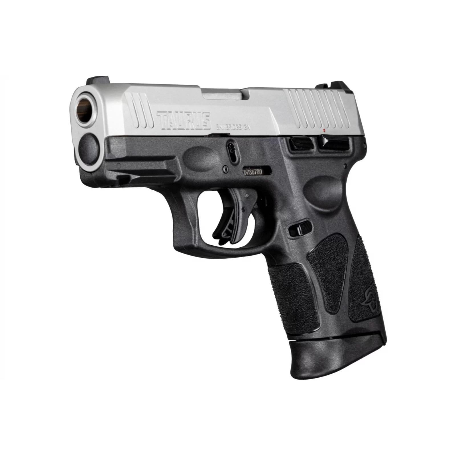 Taurus G3C Compact 9mm Pistol: Two-Tone, 12-Round Capacity, 3.2" Stainless Steel Barrel, Striker-Fired, Adjustable Sights - View 2