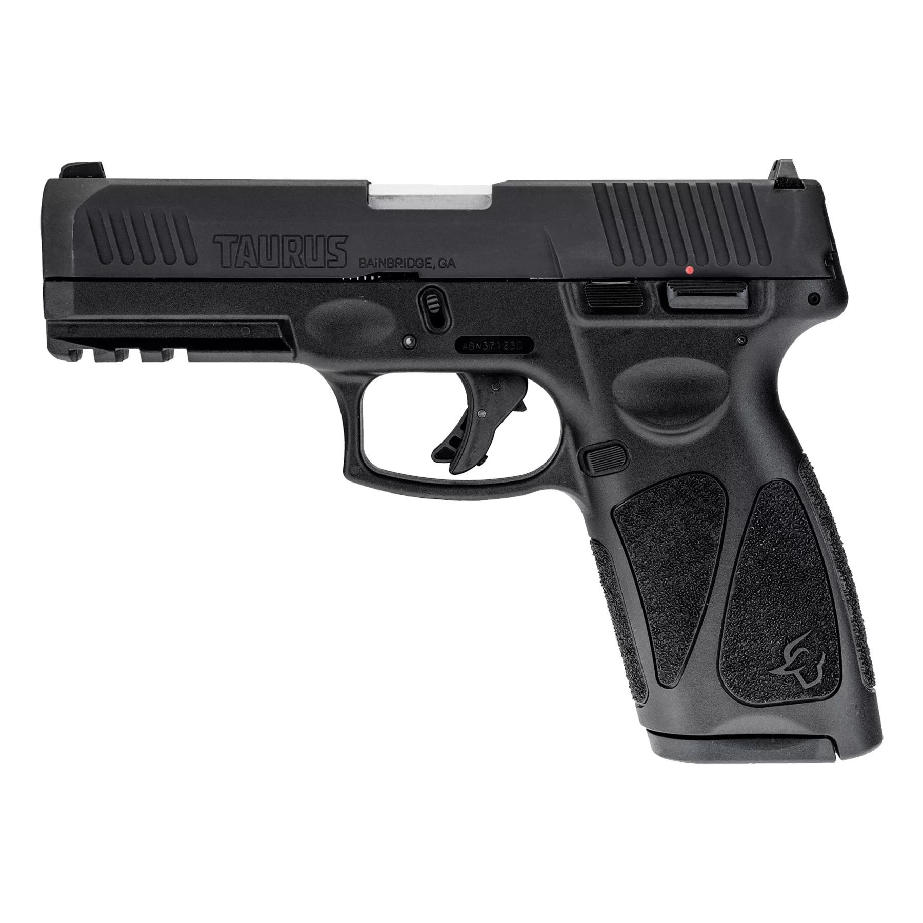 Taurus G3 9mm Luger 4" 17+1 Black Matte Tenifer Steel Slide Polymer Grip - View 2