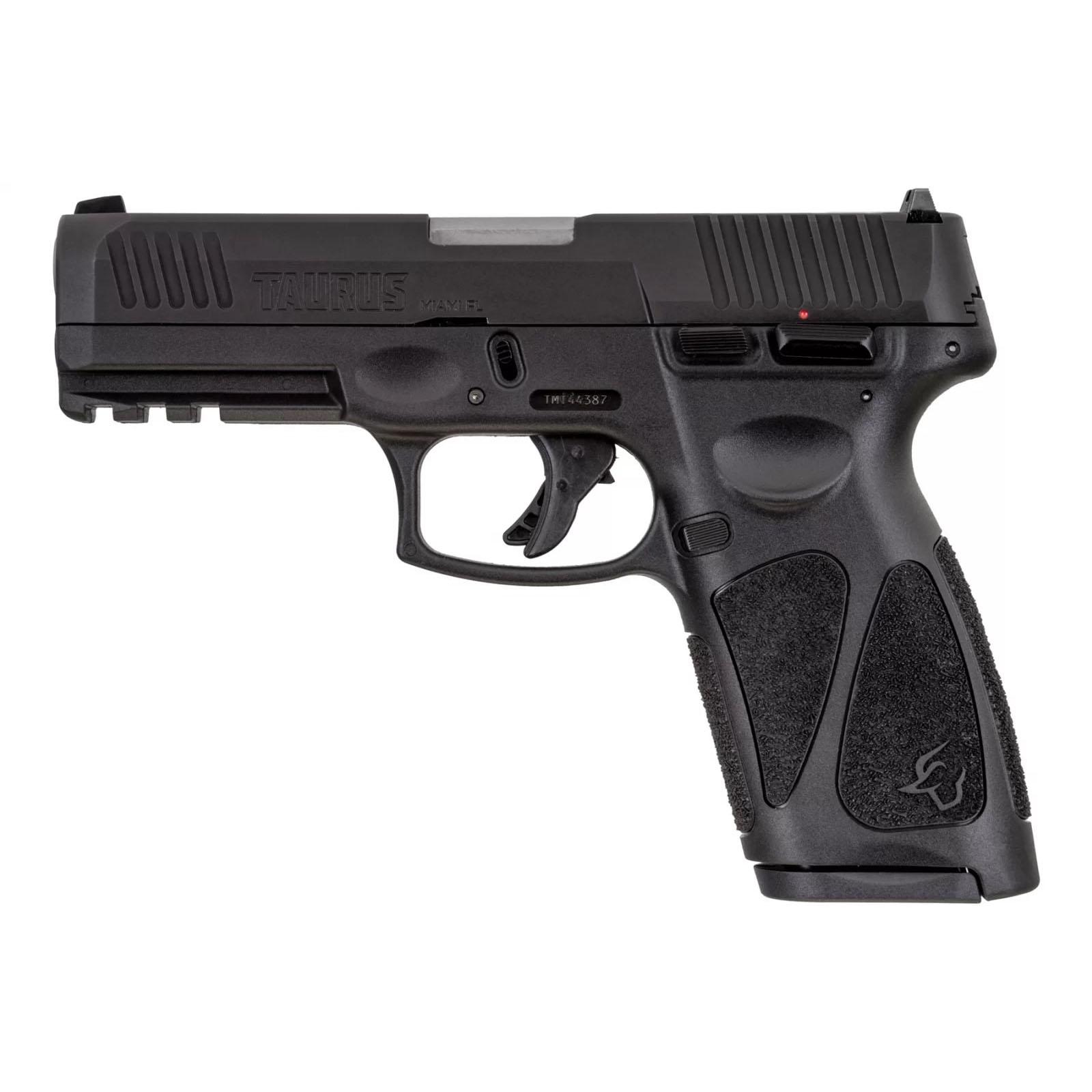 Taurus G3 Full Size 9mm Pistol, Polymer Frame, 15 Rounds, 6lb Trigger, Picatinny Rail, Steel Sights, Black - View 2