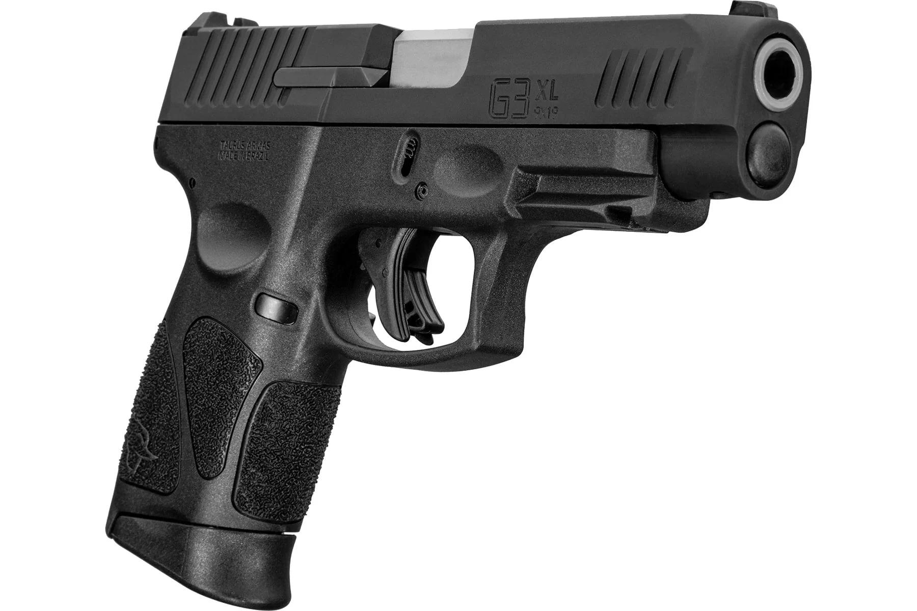 Taurus G3XL SR Striker Fired Semi-Auto Pistol 9mm Luger Matte Black Finish - View 2