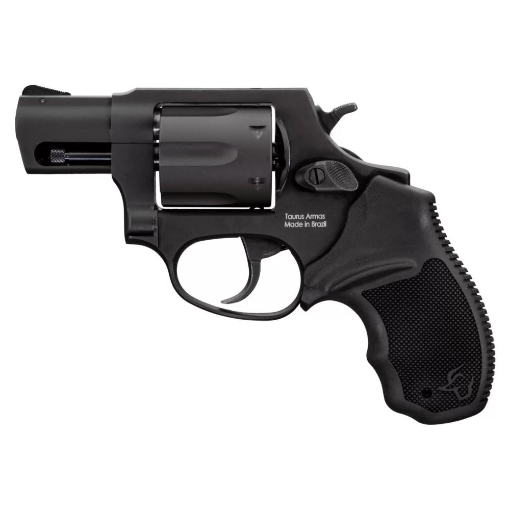 New Taurus 327 Revolver - Double Action, Single Action, .327 Fed Mag, 6-Round Capacity, 2-Inch Steel Barrel, Matte Black Finish, Soft Rubber Grip - View 2