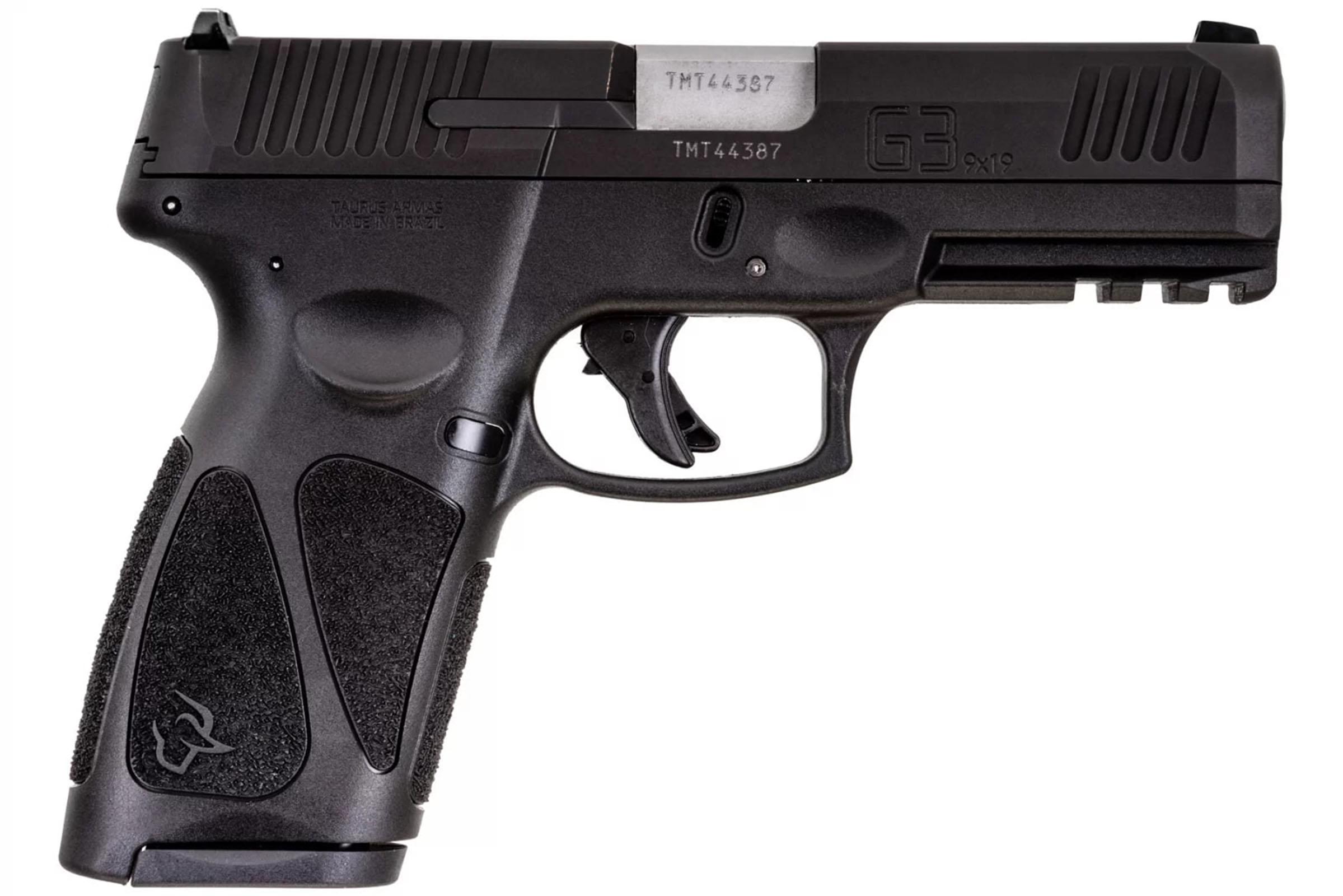 Taurus G3 9mm Luger Full Size 4in 17rd Tenifer Matte Blk Pistol 1-G3B941-17 - View 2