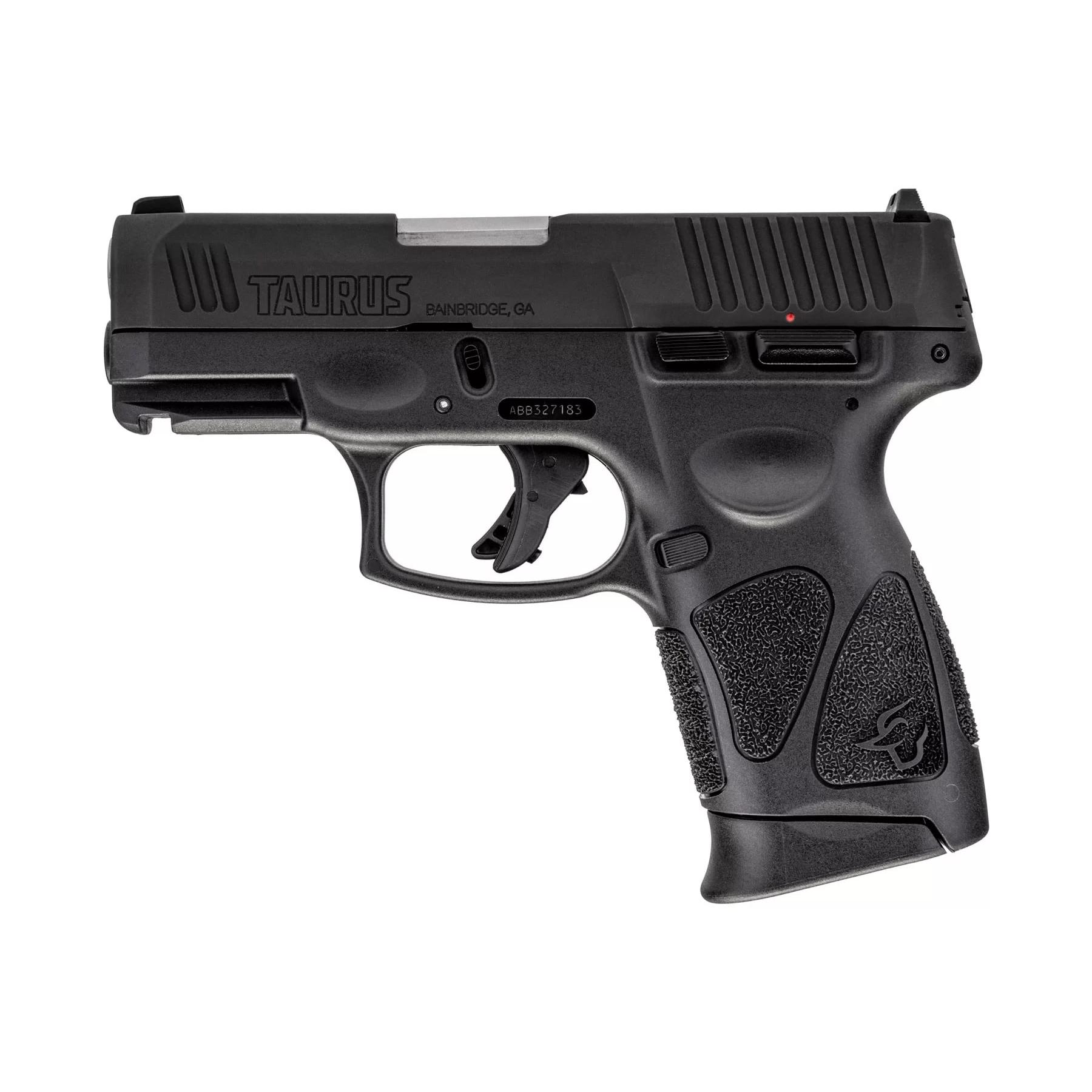 Taurus G3C 9MM Luger 3.20 in Barrel Black Finish 12 Rds SA w/Restrike - View 2