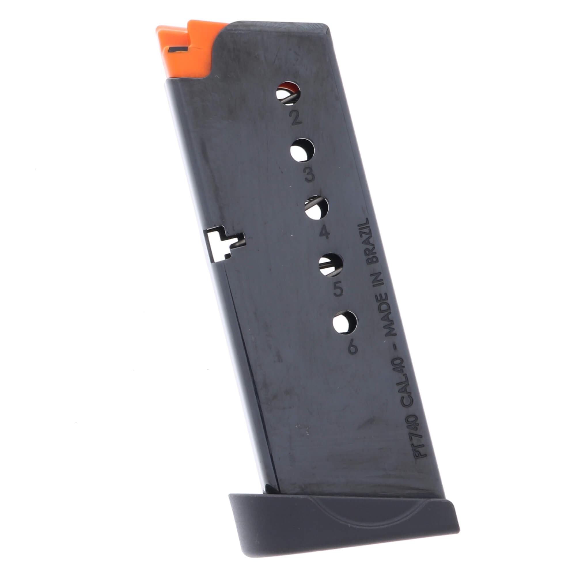 Taurus 358000801 G2S Detachable 6-Round .40 S&W Metal Magazine, Sleek Black Finish - View 2