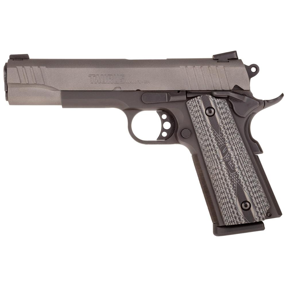 Taurus 1911 45 ACP Pistol 5" Barrel 8 Round Black/Grey Cerakote Finish - View 2