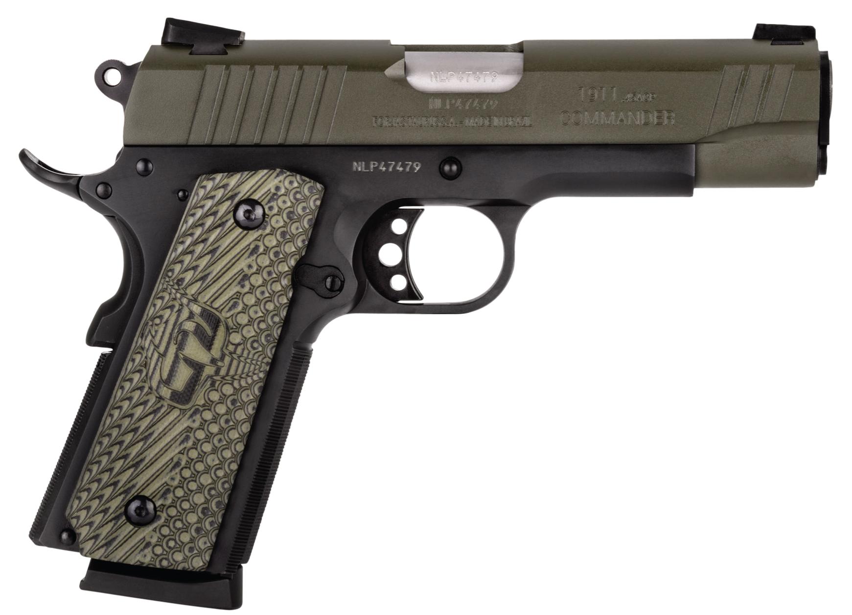 Taurus 1911 Commander .45 ACP 4.2 in Barrel Matte Black Cerakote 8+1 - View 2
