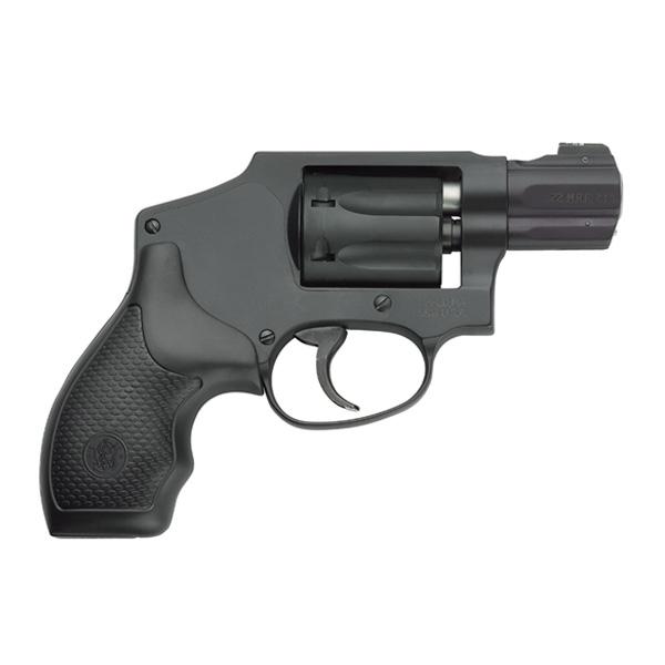 Smith & Wesson 103351 Model 351 Classic 22 WMR 1.88" Black Stainless Steel Barrel, 7rd Black Aluminum Cylinder & J-Frame, Internal Hammer, XS Sights White Dot Front Sight - View 2