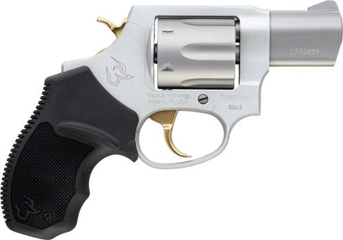 Taurus 2-856029ULGLD Ultra-Lite Revolver, 38 Special +P, 2-Inch Barrel, 6-Round, Double-Action, Anodized Matte Finish with Gold Accents - View 2
