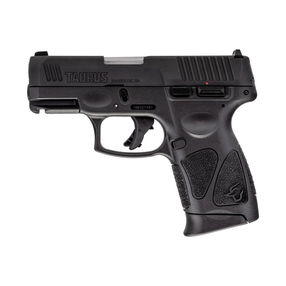 Taurus G3 Compact 9mm Luger 3.26" 10+1 Matte Black Steel Polymer Grip - View 2