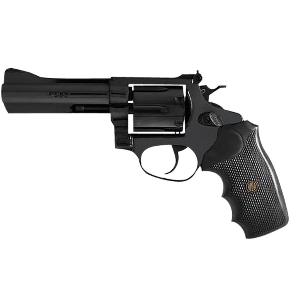 Rossi RM66 Revolver, 357 Magnum, Double Action, 6-Inch Blued Steel Barrel, Black Rubber Grip, 6-Round Capacity - View 2