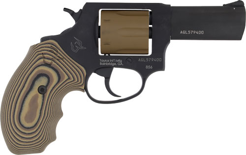 Taurus 856 TORO .38 Special Revolver 3" Optic Ready Brown G10 VZ 6-Round - View 2