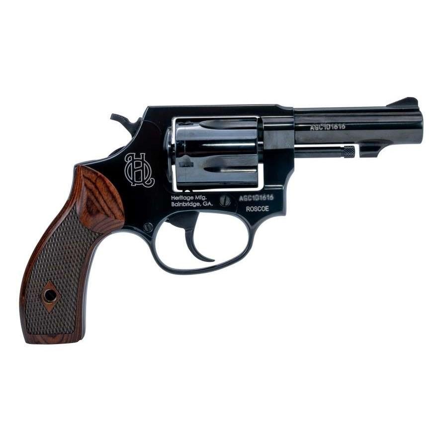 Heritage Mfg HR38B3W Roscoe Small Frame 38 Special +P 5rd 3" Black... - View 2
