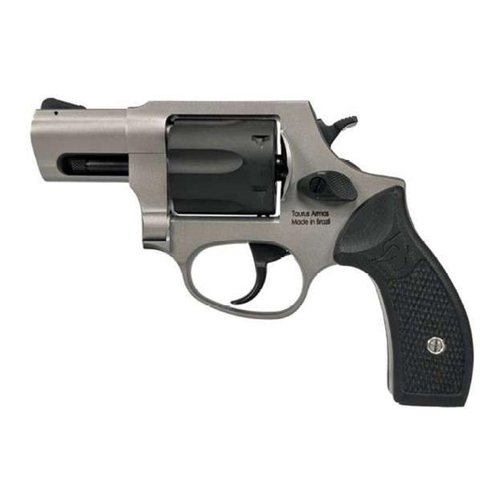 Taurus 2-85625-BG10 38SPL 2" 6RD SS/BK G10 Black Grip Revolver - View 2