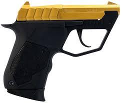 Taurus 22TUC 22LR Pistol 9+1 Gold PVD 2.5" Fixed Orange Dot Sights - View 2