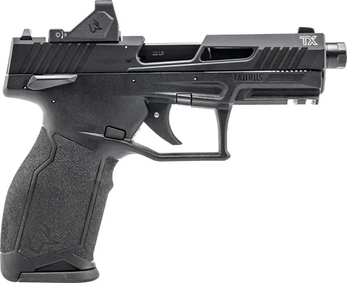 Taurus TX22 22 LR 4.6 In 22+1 Black Viridian RFX11 Red Dot - View 2