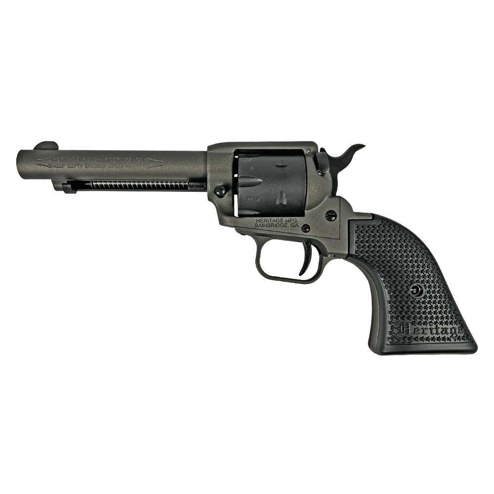 Heritage Rough Rider RR22C4 22 LR 4.75 in Tungsten Cerakote 6 Shot SAO - View 2