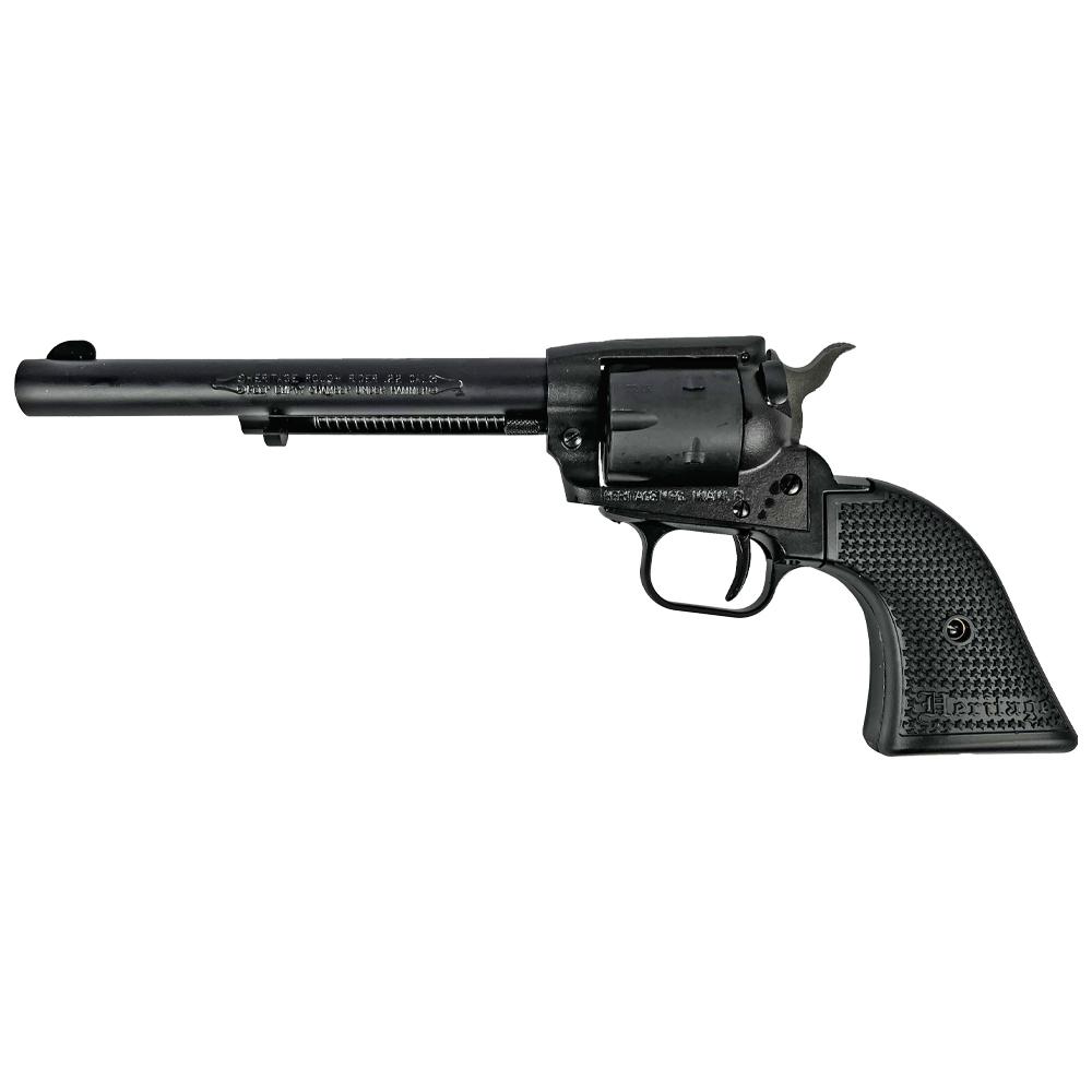 Heritage Rough Rider 22 LR 6 Shot 6.5 In Black Satin Single Action - View 2