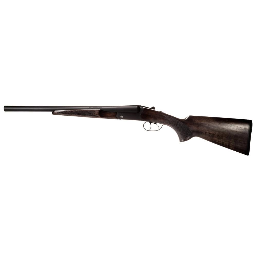 Heritage Badlander 12 Gauge SXS Shotgun: 18.5" Barrel, 3" Chamber, Turkish Walnut, Black Chrome Finish - View 2