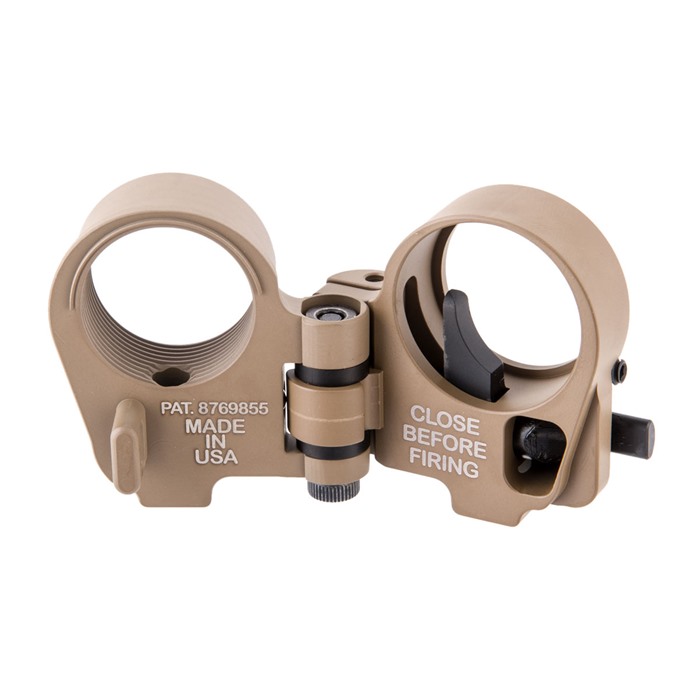 Law Tactical GEN3-M AR-15 Folding Stock Adapter FDE - View 2