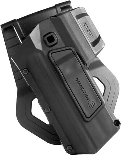 Recover Tactical HC11AR01 1911 Holster Black Polymer Right Hand OWB - View 2